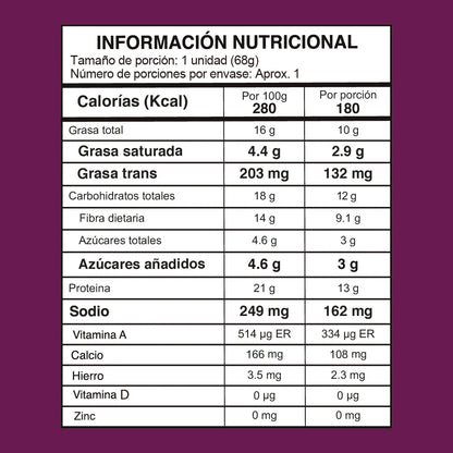 Caja Protein Brownies